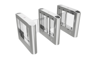Facial Recognition QR <strong>Code</strong>/Card Swipe Identity <strong>Verification</strong> Pedestrian Turnstile Gate for Office Building - Product Image 2