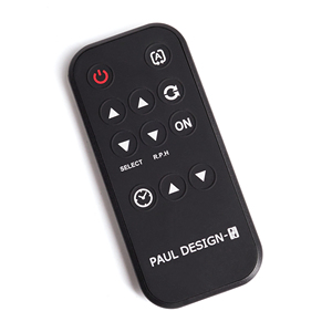 黒の小型リモコンモデルの優れたデザインのユニバーサルテレビリモコン - Product Image 3