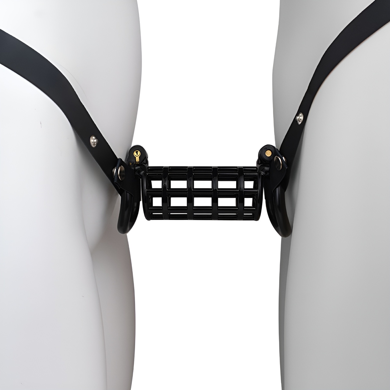 Noir avec ceinture