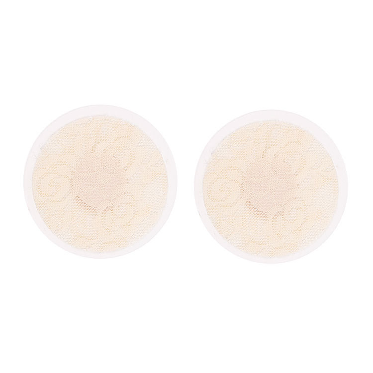 Rond en dentelle blanche