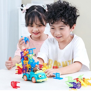 2024ใหม่บล็อกฝึกประสาทสัมผัสสำหรับเด็กอายุ5ถึง7ปีบล็อกฝึกนั่งซ้อนเก้าอี้สำหรับรถบรรทุก - Product Image 5