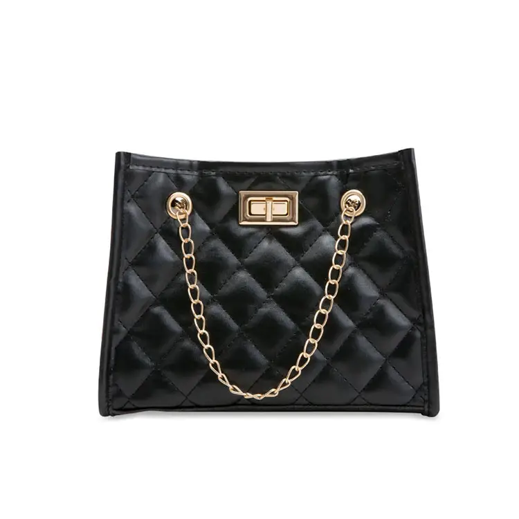 Handtaschen Damen Luxus New Design Classic Ins Einkaufstasche Leder Schulter Handtasche Geldbörse Quadratische Umhängetasche mit Kette
