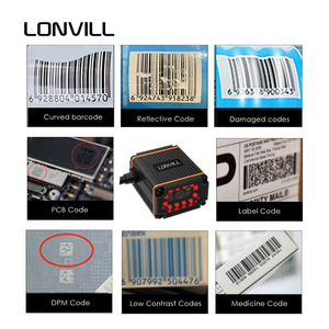 LONVILL二维码分拣中心扫描仪高速固定安装跟踪软件rs232自动数据矩阵条形码扫描仪 - Product Image 5
