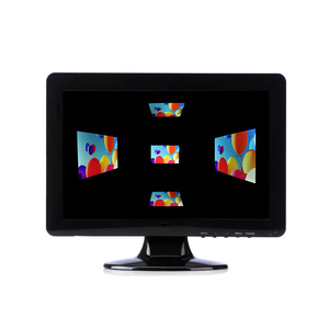 Monitor de seguridad 11,6/12/15/17/19/21, 5 /22 pulgadas, tft lcd/led, cctv, con 4 canales integrados, dvr, pantalla dividida - Product Image 4
