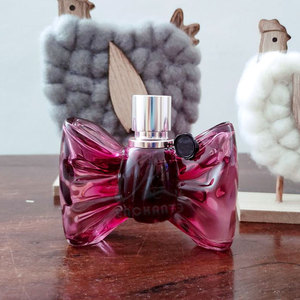 तितली की बोतल कस्टम 30 मिली 50 मिलीलीटर गुणवत्ता वाली महिलाओं गुलाबी खाली स्प्रे लक्जरी इत्र ग्लास खुशबू बोतल - Product Image 3