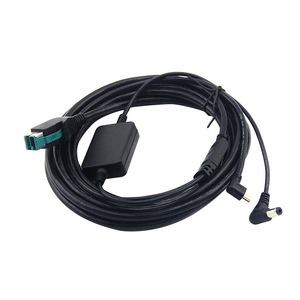 USB 12V電源ケーブルから5V/12V PVCジャケットYスプリッター2-in-1プリンターとスキャナーブレイドシールド用 - Product Image 1