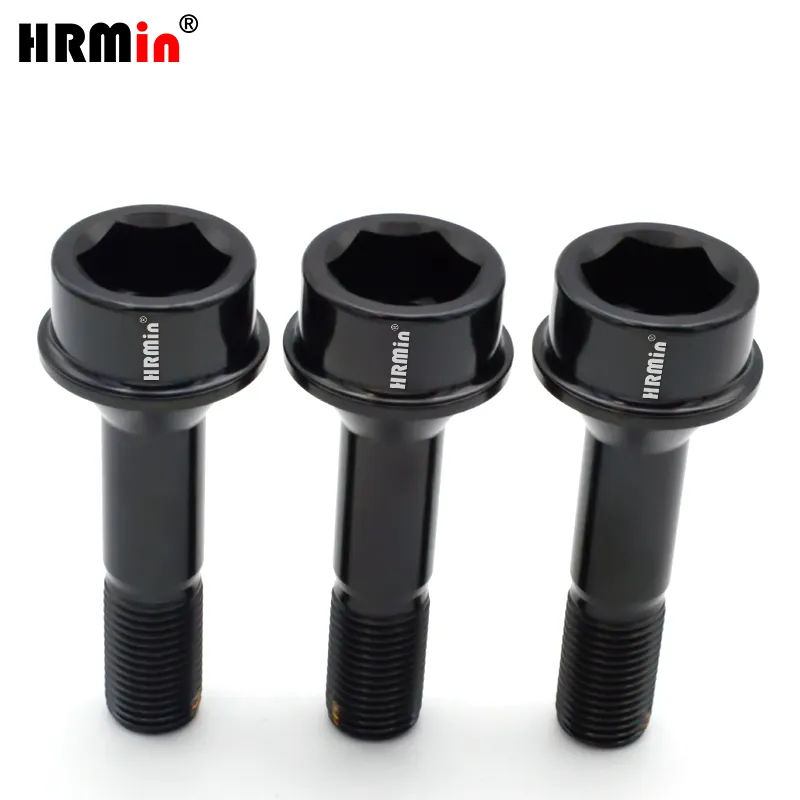 HRMin Gr.5 titanio ricambi Auto di alta qualità cono sedile bullone mozzo M14 * 1.5*52 per Ferrari