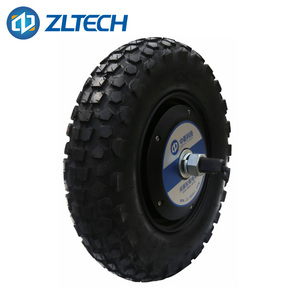 ZLTECH低速高扭矩15英寸24V 48V 800W 15N.m 1024编码器无刷AGV直流轮毂伺服电机用于检查机器人 - Product Image 2