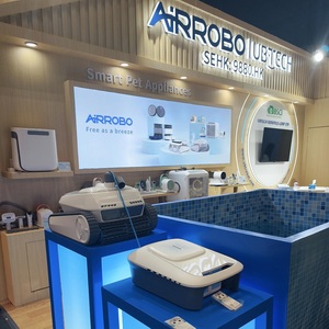 Airrobo เครื่องมือทำความสะอาดสระว่ายน้ำอัจฉริยะไร้สาย, เครื่องมือทำความสะอาดสระว่ายน้ำแบบหุ่นยนต์ไร้สายควบคุมผ่านแอป PC200ระยะไกล - Product Image 3