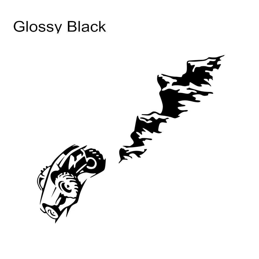 สีดำมันวาว