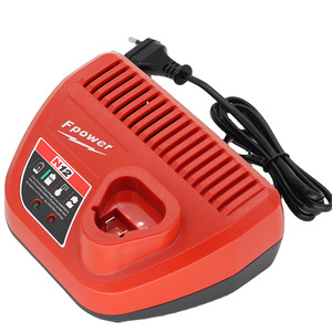 Fpower for Milwauke Universal Li-ion 18650 Battery Charger for Power Tool Battery M <strong>1</strong> <strong>2</strong> - Product Image 1