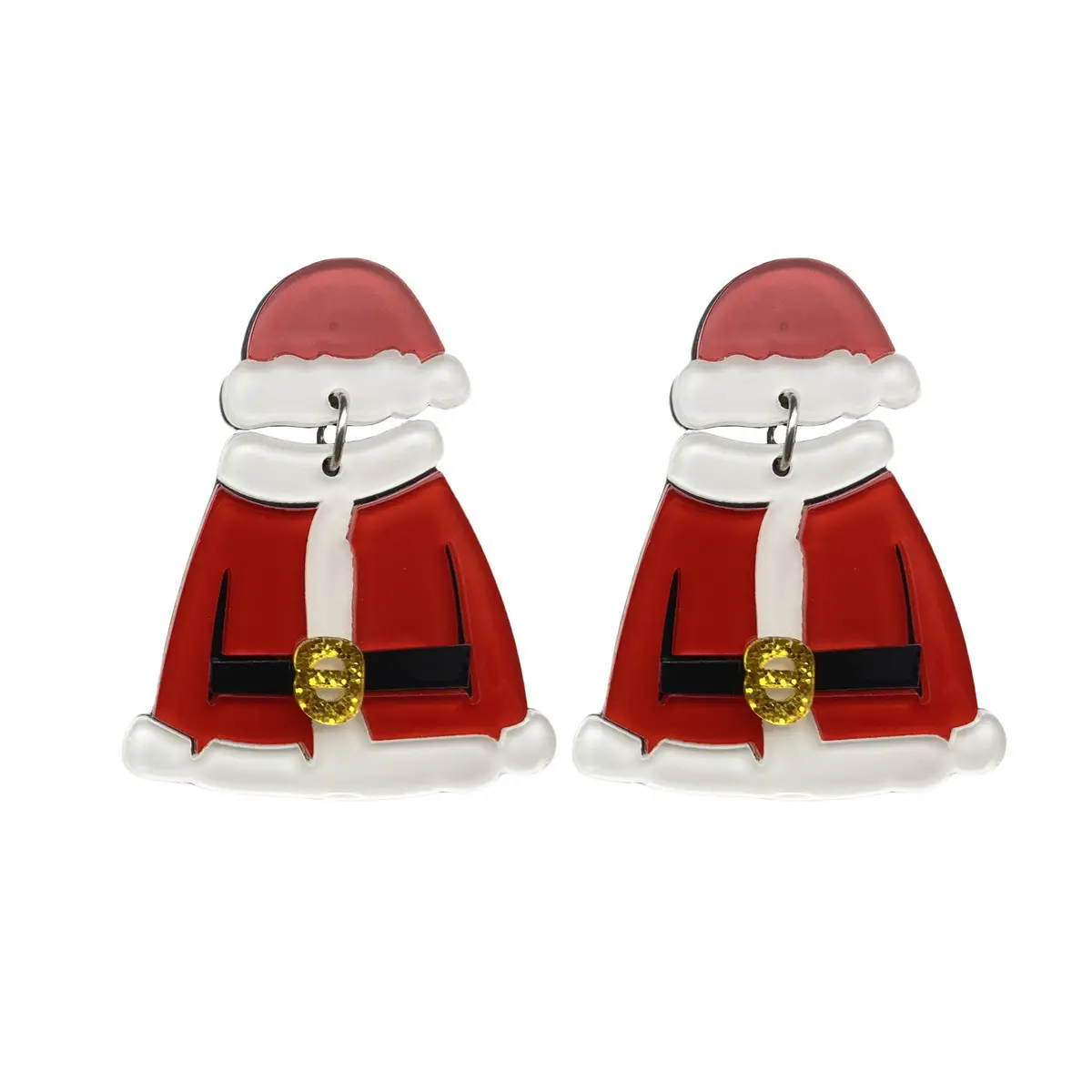 Personalizzabili abiti natalizi, cappelli, orecchini di cervo, orecchini in acrilico orecchini di gioielli Fine orecchini di natale donne