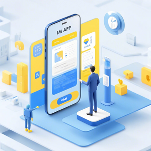 IM APP kunden spezifisches Design und Web anwendungen Desktop-Anwendungen APIs Integrations-Entwicklungs dienst