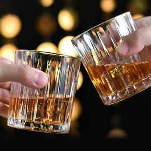 Hxglass Chất lượng cao pha lê thủy tinh Whiskey cup phong cách Ins Iced Mỹ Latte Highball Glass cà phê nước trái cây nước rượu cốc thủy tinh - Product Image 6