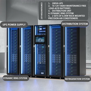 Centro dati modulare di alta qualità Server di rete intelligente centro dati Server intelligente Cabinet di rete integrato intelligente - Product Image 5