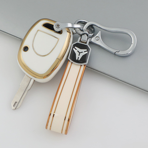 TPU Premium yumuşak araba anahtarı durum kapak kabuk için Renault Koleos Kadjar Kadjar FLUENCE CAPTUR anahtarlık çanta anahtarlığı aksesuar - Product Image 4