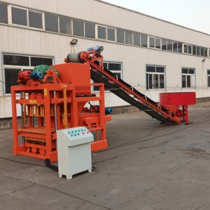 Hollow <strong>Block</strong> Making <strong>Machine</strong> Brick Making Machinery for HOT Sale <strong>QTJ4</strong>-26 <strong>Block</strong> Making Machinery - Product Image 1