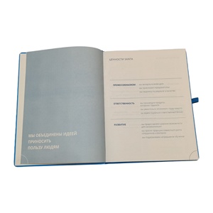 A4 a5 a6 logo personalizzato plain note book custom con copertina rigida in rilievo - Product Image 3