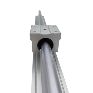 Carril de guía lineal SBR redondo de acero cromado CNC con bloque lineal SBR12UU SBR16IU SBR20UU - Product Image 5