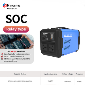 Mô hình mới 2025 SOC-500VA sử dụng nhà 220V Điện áp ổn định Pitbull AVR điều chỉnh cho các thiết bị nhỏ nhà máy giá bảo vệ - Product Image 2