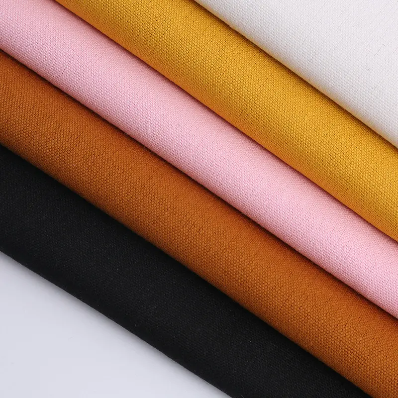 Großhandel Heavy Weight Plain, gefärbt Custom ized Baumwolle Ente 12oz Pure Color Canvas Stoff für Taschen Cargo Pants Workwear/