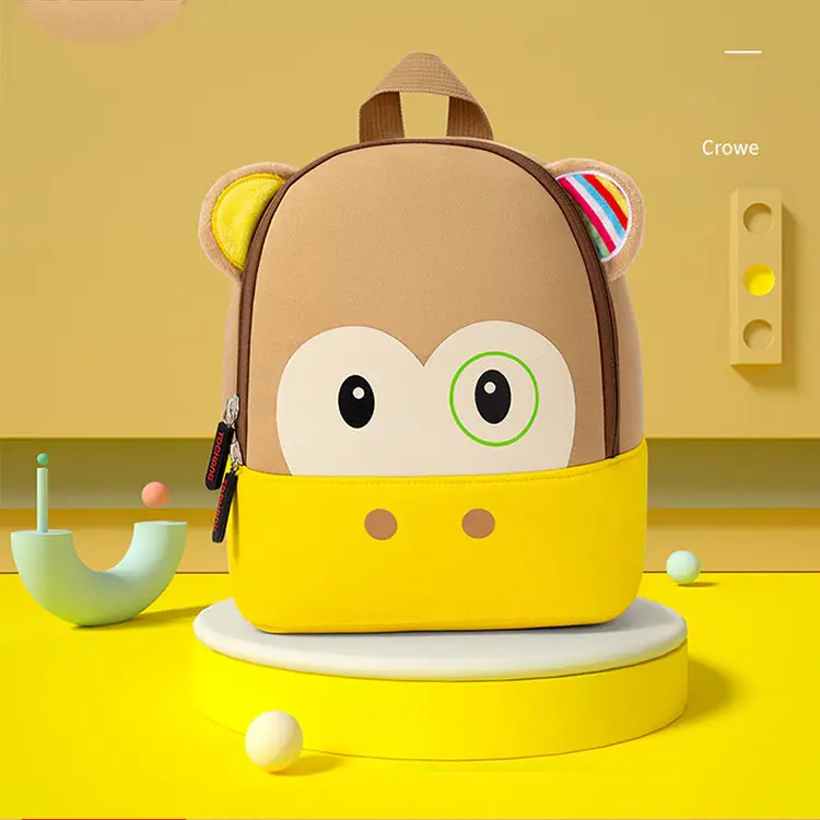 Hot Sale Animal shape Children's School Bag Kindergarten Waterproof Baby Kids Custom Backpack