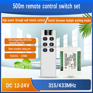 Telecomando wireless DC12-24V 433mhz rf modulo trasmettitore wireless e ricevitore telecomando - Product Image 5