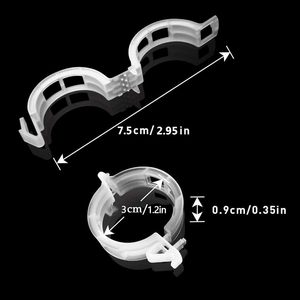Druivenwijntomaat Groenten <span class=keywords><strong>Trellis</strong></span> Clips Plant Ondersteuning Clips Om Rechtop Te Groeien Maakt Planten Gezonder - Product Image 4