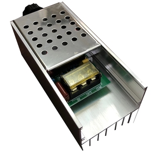 AC 220V 6000W <strong>SCR</strong> Voltage Regulator <strong>Controller</strong> Electronic Dimmer Thermostat Motor Speed <strong>Controller</strong> Mold with Case - Product Image 1