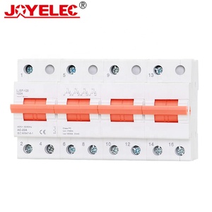 JOYELEC modüler geçiş anahtarı kadar 125A 400V 50/60Hz manuel geçiş anahtarı Din ray büyük Amp 1P 2P 3P 4P açik kapali - Product Image 3