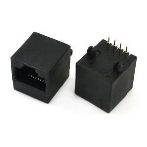 Arayüz endüstriyel tip Pcb Rj 45 Jack ctor ctor soket Ethernet manyetik 8P8C 10,5 Rj45 konnektörler/ - Product Image 5