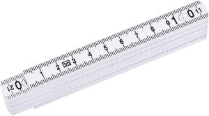 Plastik katlanır cetvel 1m/carpenzlar için metrik ölçüm araçları ile 3-Feet uzunluk, Linesman - Product Image 2