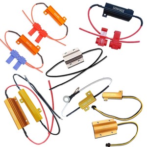 Yüksek güç RX24 altın alüminyum kabuk 25W4RJ otomotiv çözme ısı dağılımı yük direnci - Product Image 4