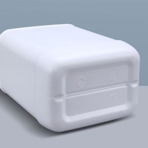 5リットルの<span class=keywords><strong>HDPE</strong></span>プラスチックボトルバケット5リットルの正方形のハンドル付き大型ドラム