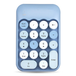 Miniteclado inalámbrico para ordenador portátil, teclado numérico de una sola mano, 2,4G, 18 teclas, para PC - Product Image 1