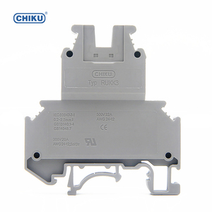 Khối Thiết Bị Đầu Cuối 2 Cấp RUKK 3 Din Rail <span class=keywords><strong>Terminal</strong></span> Connector 32A 2.5Mm - Product Image 2
