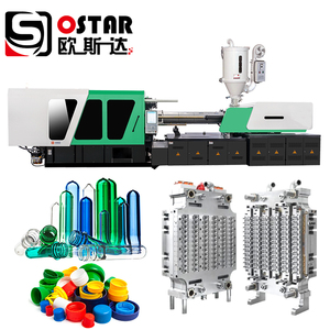 28毫米20升5加仑塑料聚酯水瓶HDPE LDPE PP盖制造注塑成型机价格 - Product Image 1