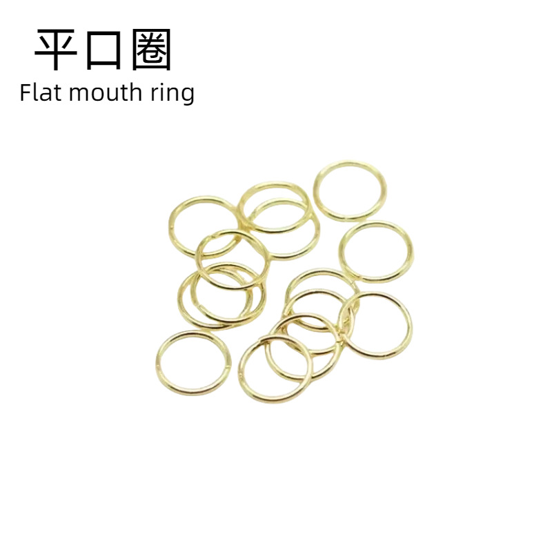 ทอง 14K (ห่วงเดี่ยว, หักง่าย)