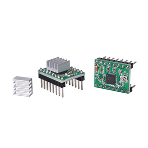CNC 3D yazıcı parçaları aksesuar rampalar için soğutucu ile Reprap pololu çdrv8825 cdrv8825 step Motor sürücü modülü 1.4 - Product Image 3