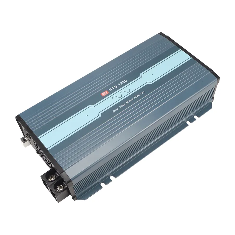 NTS-1200-224 Mean Well, 1200W, 24VDC hingga 200-240VAC remote control inverter gelombang sinus murni