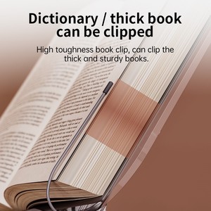 360 Xoay Trong Suốt Acrylic Có Thể Điều Chỉnh Linh Hoạt Xách Tay Không Thấm Nước Cuốn Sách Chủ Tài Liệu Đứng Cho Máy Tính Bảng/Máy Tính Xách Tay - Product Image 4