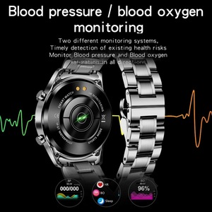 LIGE Multifunktion ale Vollkreis-Touchscreen-Stahlband Luxus-BT-Verbindung Call Men Smart Watch - Product Image 3