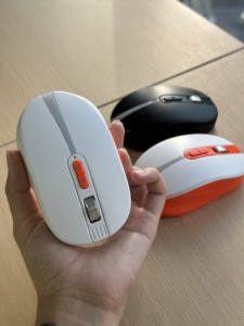 Ratón inalámbrico AI con reconocimiento de voz con batería recargable de diseño ergonómico y Bluetooth entrada multilingüe para computadora portátil y PC - Product Image 4