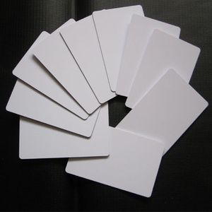 低价批发厂家价格空白PVC身份证白色塑料Pvc名片Cr80尺寸Pvc空白卡 - Product Image 3