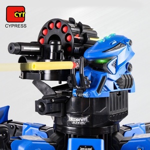 Robot de juguete a Control remoto para niños, juguete de lucha de pulpo, disco de bala suave - Product Image 5