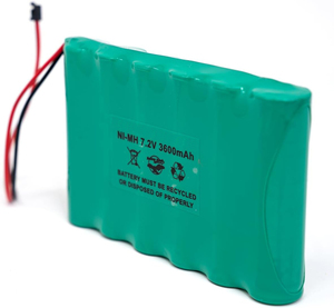 Baterai 7.2 pengganti sistem keamanan nirkabel Ni-MH 3600 v 9057 mAh untuk SCW9057G-433 ADT - Product Image 1
