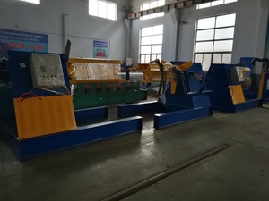 Used Steel Hydraulic Decoiler Uncoiling Device Automatic <strong>Loading</strong> Car Roof Sheet <strong>Machine</strong> <strong>Tile</strong> Industries' Coil Support Motor Core - Product Image 3