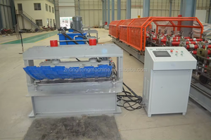 2025 nóng bán bò mũi kim loại tấm mái uốn tóc bồng máy/mái tấm Máy uốn cong - Product Image 6