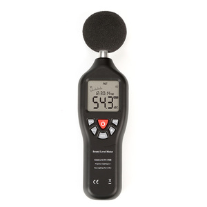 Medidor de nivel de sonido digital con interfaz USB, medidor de nivel de sonido DB de ruido, micrófono, salida de CA/CC, decibelios analógicos profesionales, 130db, 1 unidad - Product Image 6