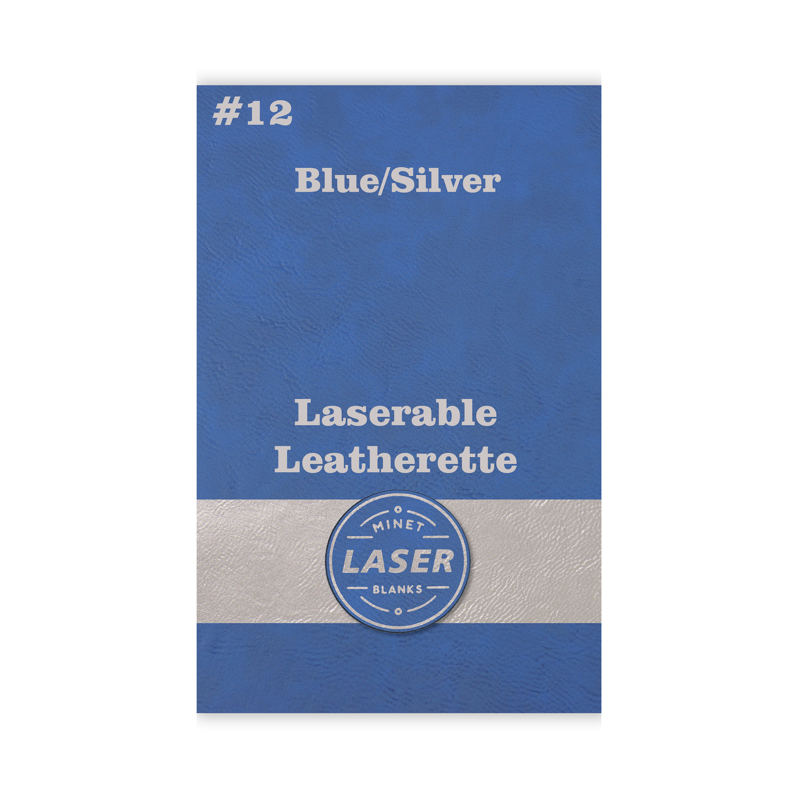#12 blue/silver